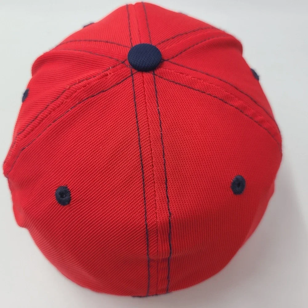 Youth New Orleans Pelicans Hat Fitted One Size Adidas Red White Blue NBA Boys